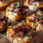 Million Dollar Bacon Crostini