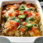 Delicious Salsa Verde Chicken Casserole