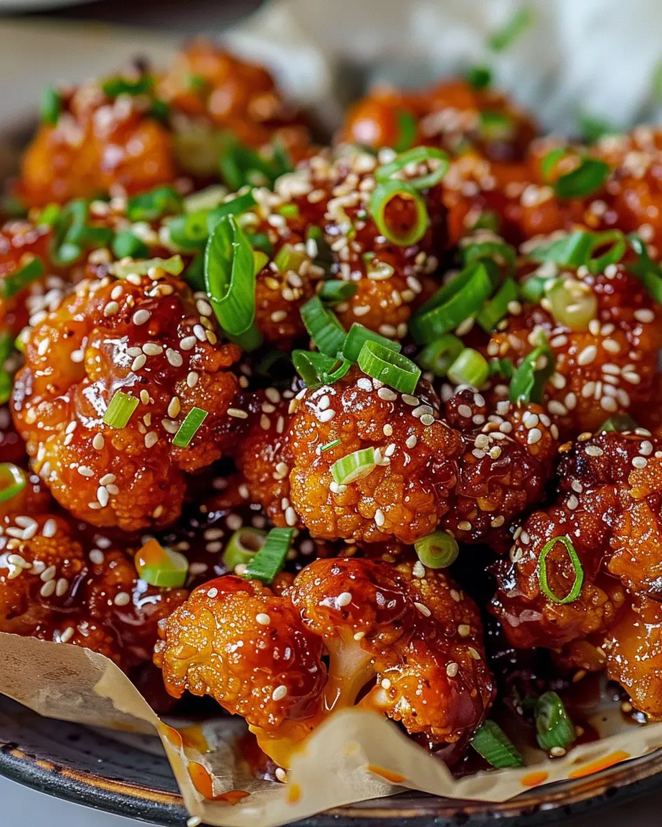 Korean Baked Cauliflower: Easy, Spicy, and Guilt-Free Delight