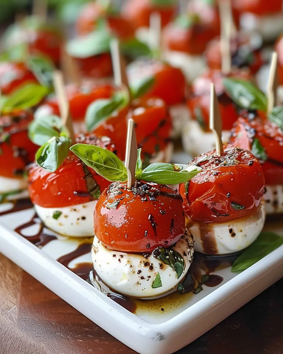 Mini Caprese Bites: Easy and Delicious Appetizer for Any Gathering