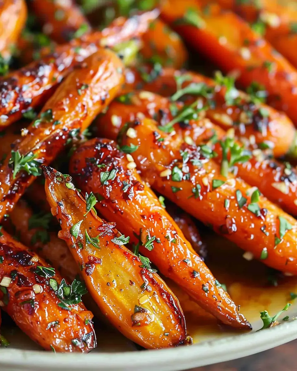 Honey Garlic Roasted Carrots: Easy and Delicious Side Dish