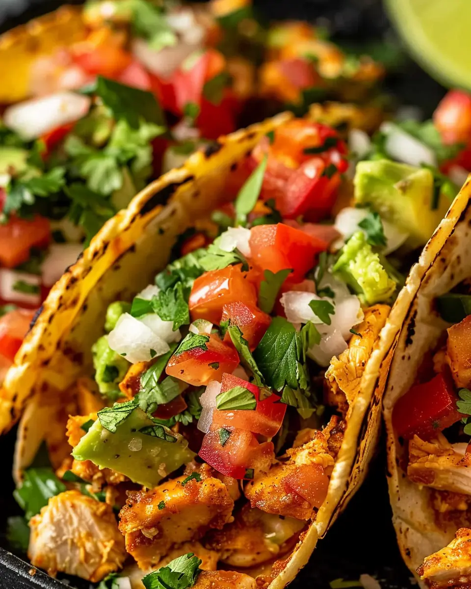 Easy Chicken Street Tacos: Quick, Juicy, and Full of Flavor