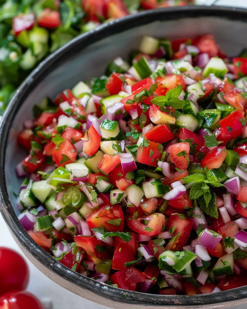 Persian Shirazi Salad: The Freshest Easy Recipe for Home Cooks
