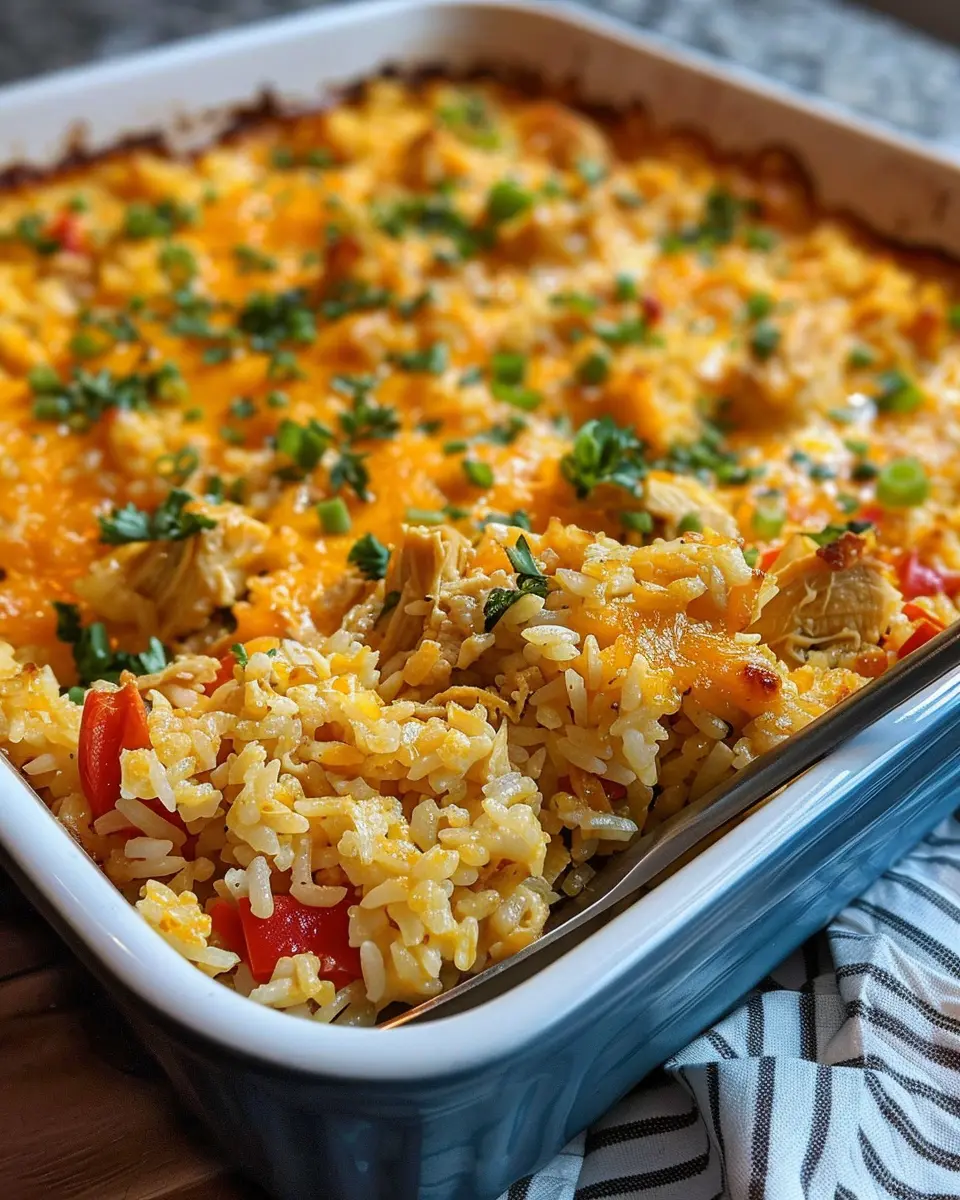 Pioneer Woman Chicken Rice Casserole with Turkey Bacon Twist