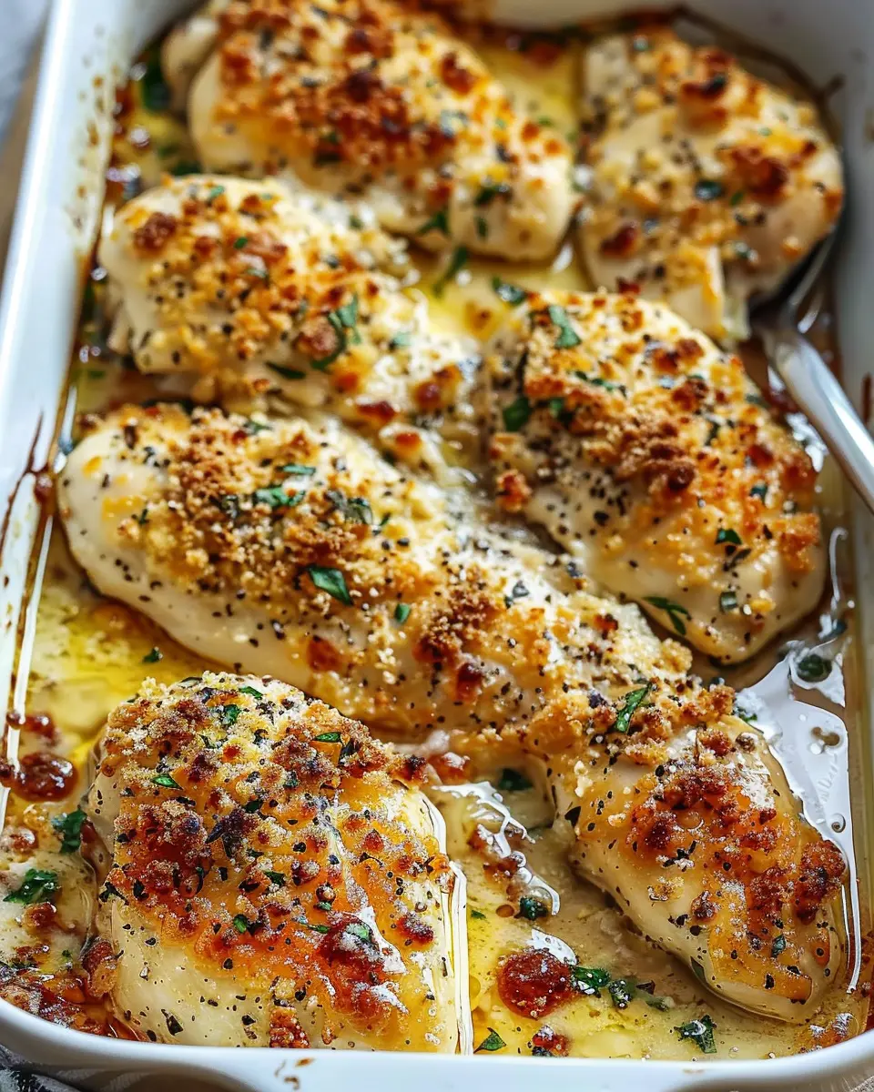 Garlic Parmesan Chicken Bake: The Easy Family Favorite You’ll Love