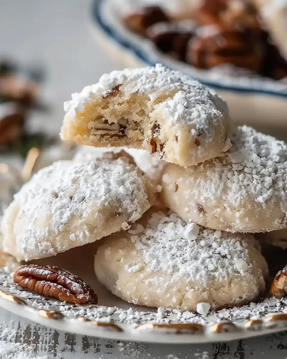 Buttery Pecan Snowball Cookies: Indulgent Treats for Every Occasion