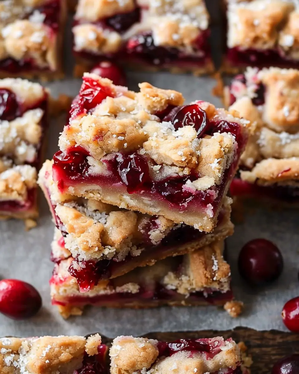 Cranberry Crumble Bars Recipe: Indulge in Homemade Bliss