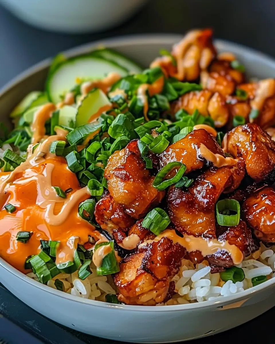 Bang Bang Chicken Bowl: Easy and Flavorful Comfort Food Delight