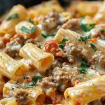 Creamy Italian Sausage Rigatoni