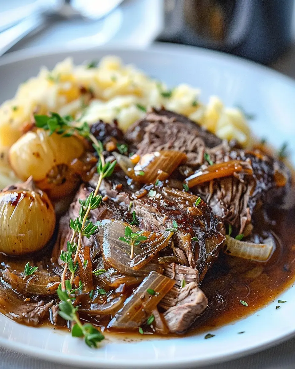 Savory French Onion Pot Roast Recipe for the Best Comfort Food