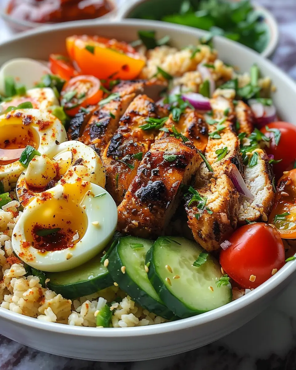 Mediterranean Chicken Bowl: Easy Recipe for Flavorful Home Cooking