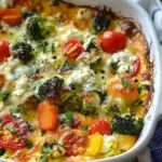 High-Protein Veggie Bake with Cottage Cheese
