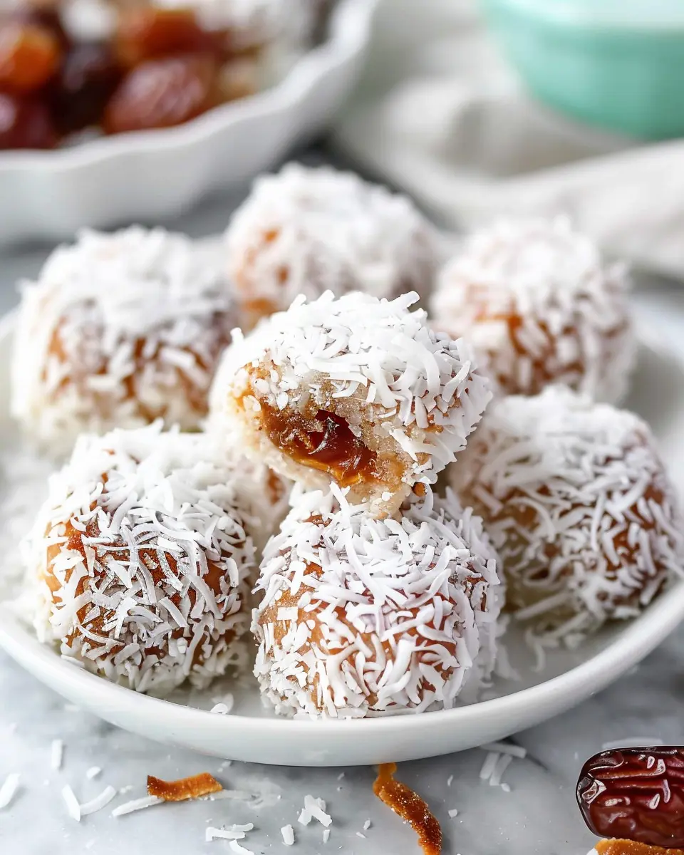 3 Ingredient Coconut Date Rolls: Easy Homemade Treats You’ll Love