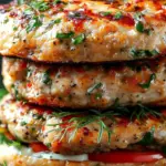 Juicy Greek Chicken Burgers with Tzatziki Bliss