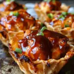 5-Minute Barbecue Chicken Cups