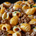 Irresistible Creamy Beef and Shells Recipe