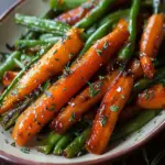 Honey Glazed Carrots & Green Beans