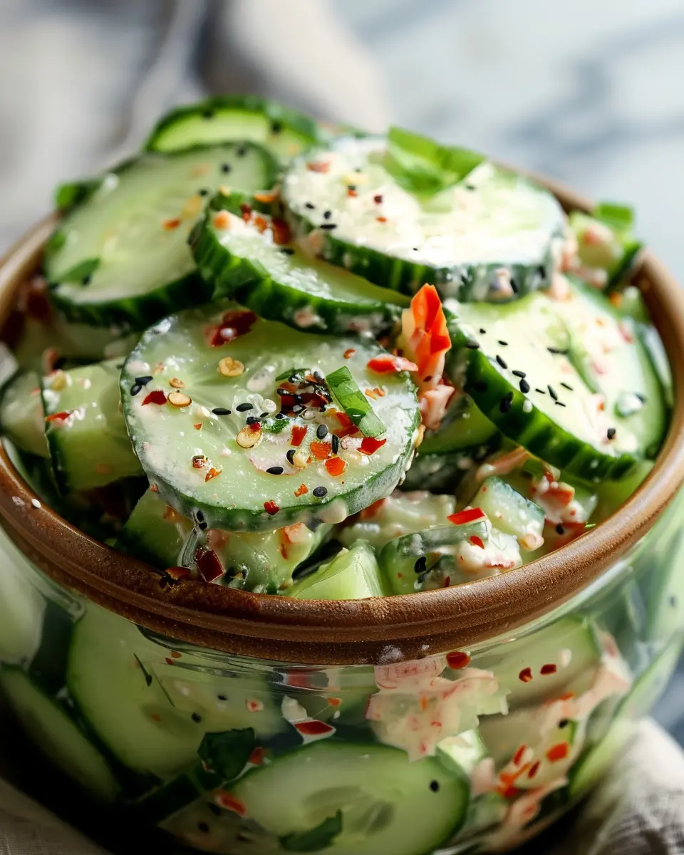 Easy California Roll Cucumber Salad: A Refreshing and Healthy Twist