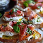 Burrata & Prosciutto Crostini