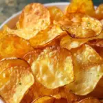 Crispy, Golden Air Fryer Potato Chips