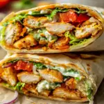 Healthy Chicken Crunch Wrap
