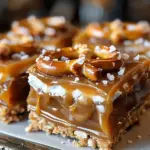 Quick No-Bake Salted Caramel Pretzel Bars for Sweet Cravings