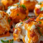 Buffalo Chicken Bacon Mozzarella Bombs for Game Day Bliss